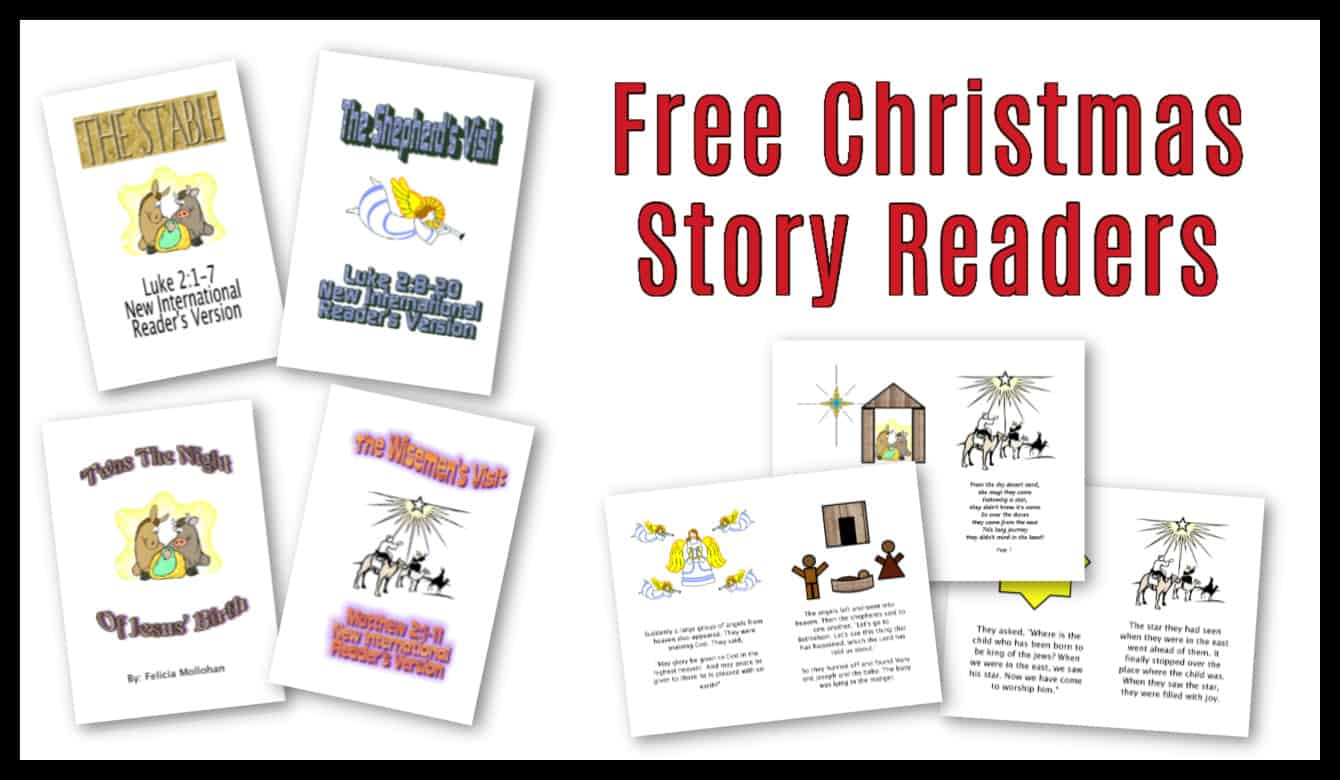 story of christmas (printable pdf) storybook about jesus birth